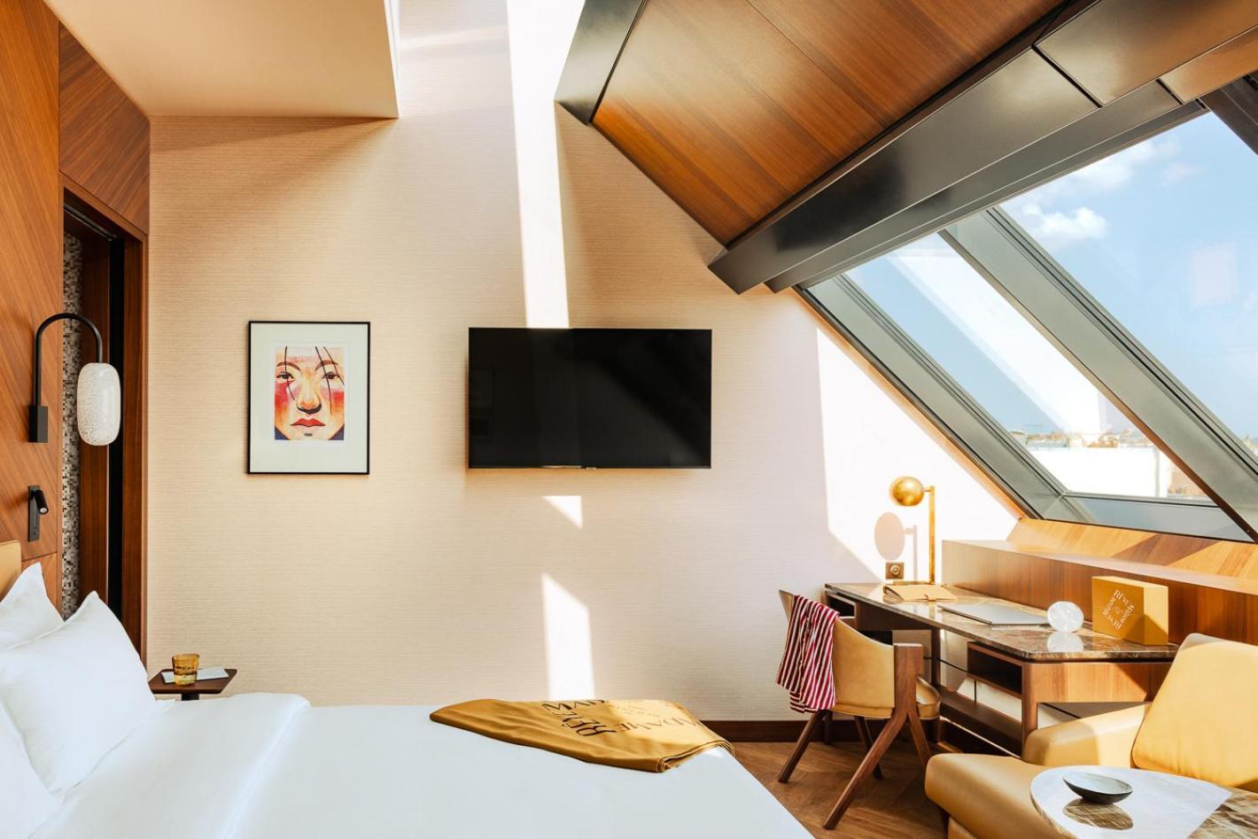 Deluxe Kamer met Uitzicht op Parijs - Atelier