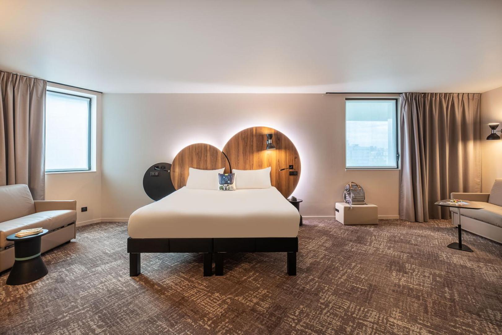 Standard Room One Double Bed Two Single Beds