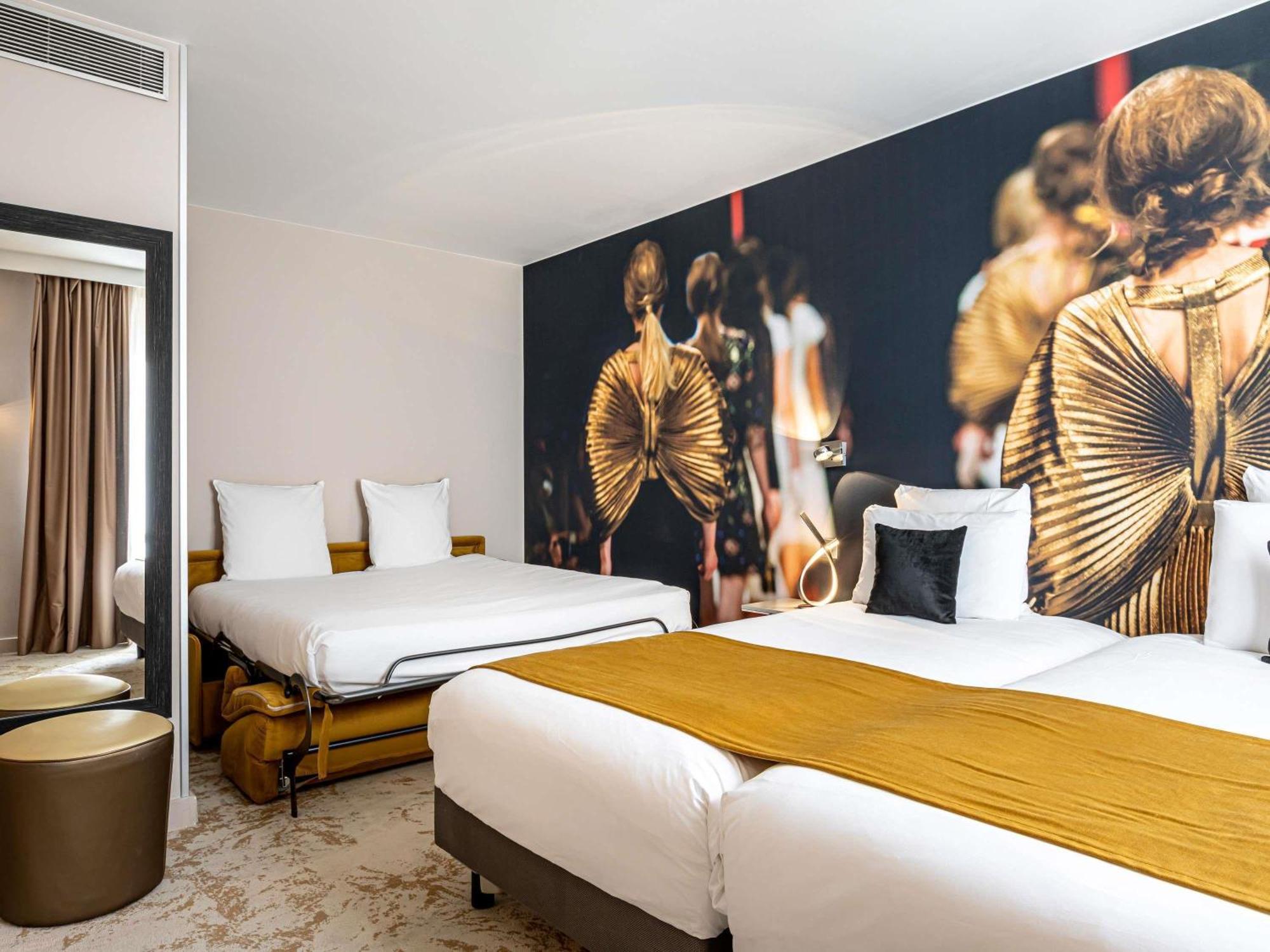 Quarto Clássico com 3 Camas Individuais