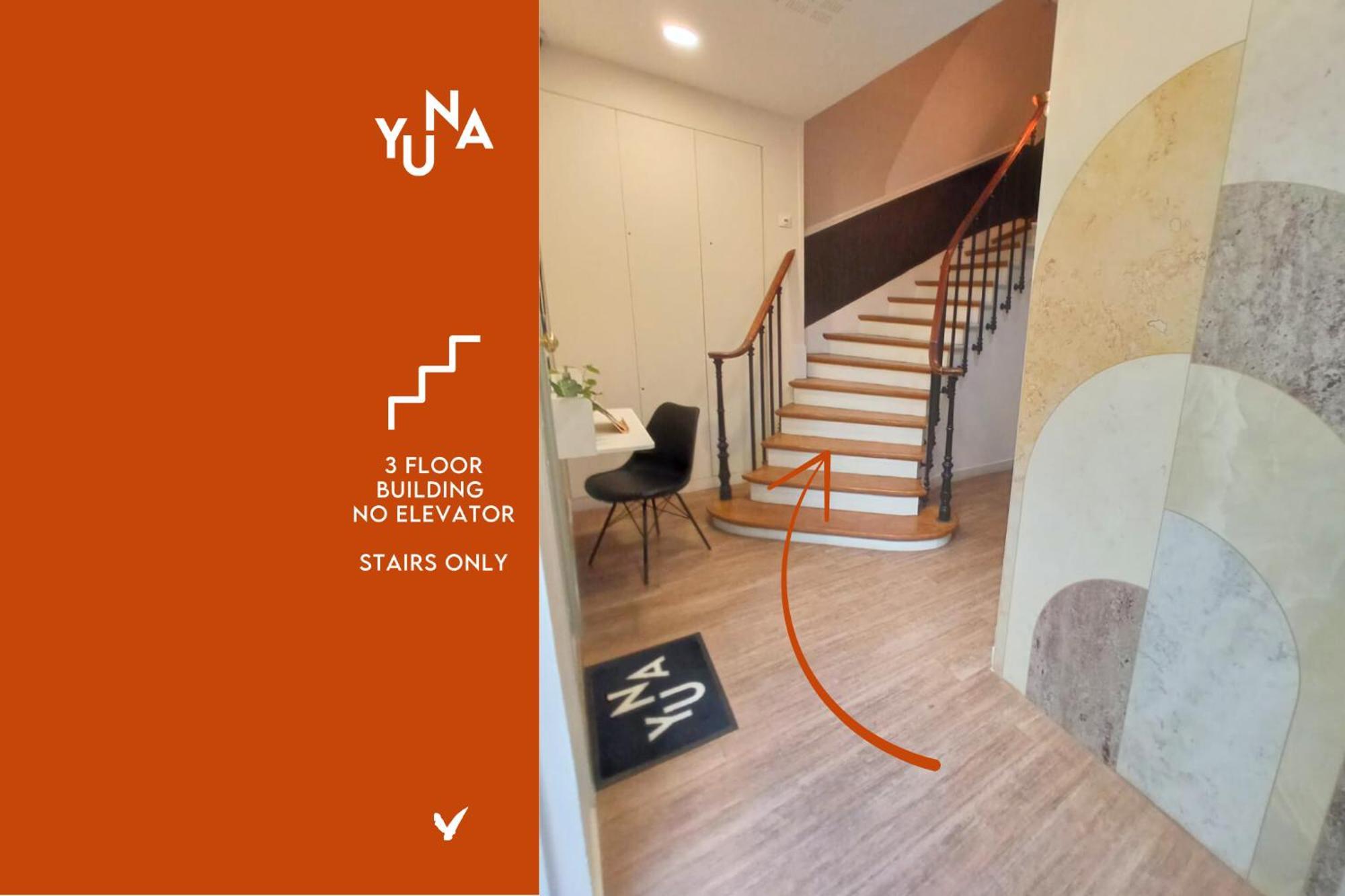 Studio first floor a quiet courtyard 18m2