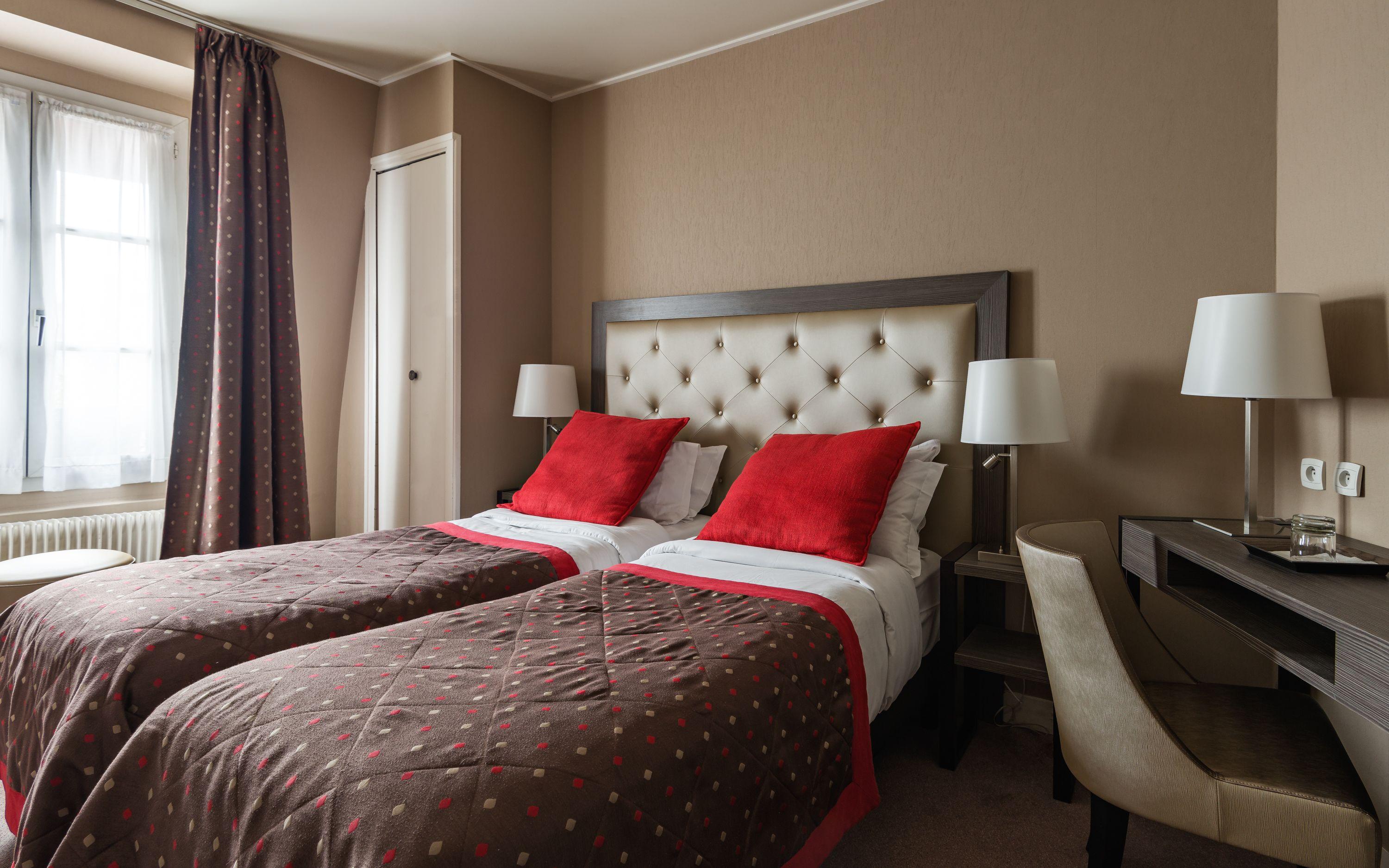Two Connecting Double Rooms