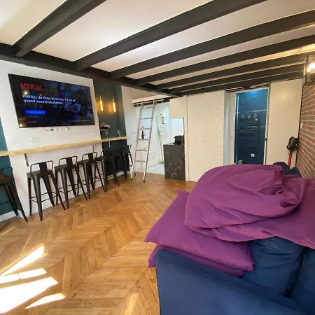 Beautiful Mini Loft Near Saint-Lazare-2
