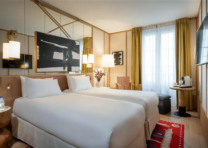 Le Belgrand Hotel Paris Champs Elysees Tapestry By Hilton